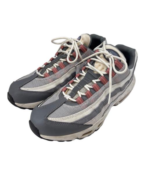 NIKE（ナイキ）NIKE (ナイキ) NIKE　AIR MAX95　スニーカー グレー×ホワイト×ピンク サイズ:27.5の古着・服飾アイテム