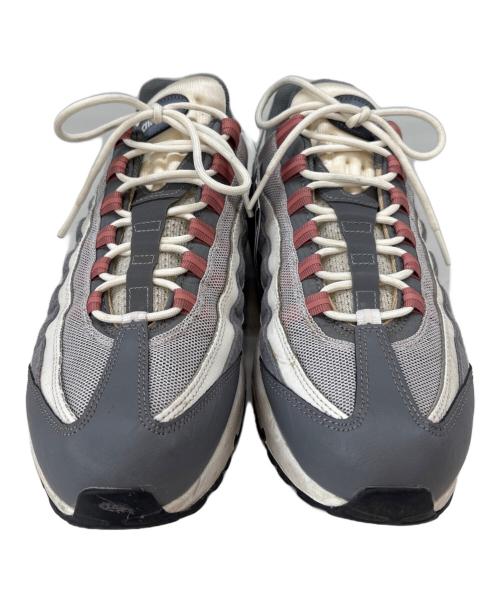 NIKE（ナイキ）NIKE (ナイキ) NIKE　AIR MAX95　スニーカー グレー×ホワイト×ピンク サイズ:27.5の古着・服飾アイテム
