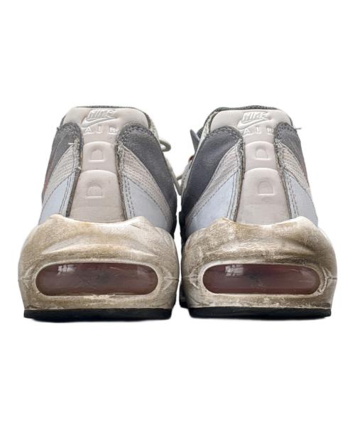 NIKE（ナイキ）NIKE (ナイキ) NIKE　AIR MAX95　スニーカー グレー×ホワイト×ピンク サイズ:27.5の古着・服飾アイテム