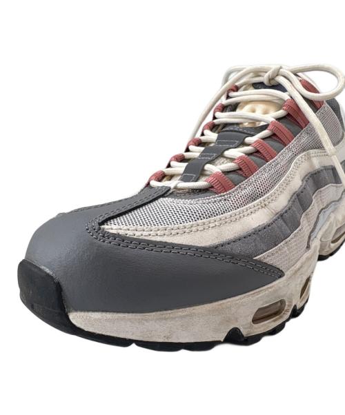 NIKE（ナイキ）NIKE (ナイキ) NIKE　AIR MAX95　スニーカー グレー×ホワイト×ピンク サイズ:27.5の古着・服飾アイテム