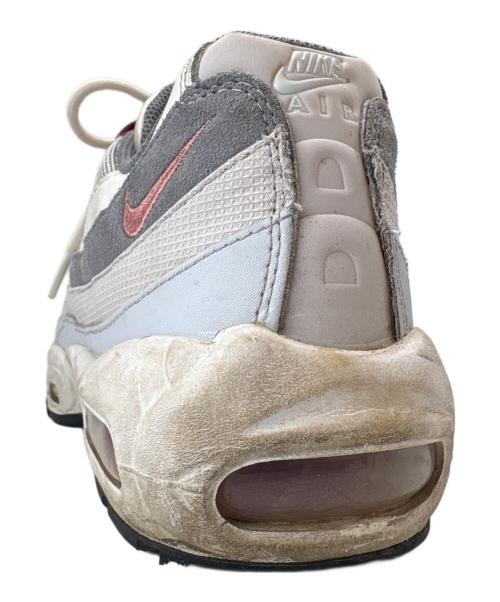NIKE（ナイキ）NIKE (ナイキ) NIKE　AIR MAX95　スニーカー グレー×ホワイト×ピンク サイズ:27.5の古着・服飾アイテム