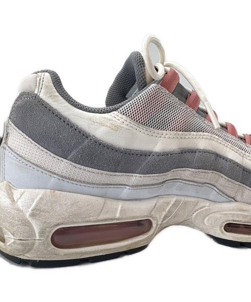 NIKE（ナイキ）NIKE (ナイキ) NIKE　AIR MAX95　スニーカー グレー×ホワイト×ピンク サイズ:27.5の古着・服飾アイテム