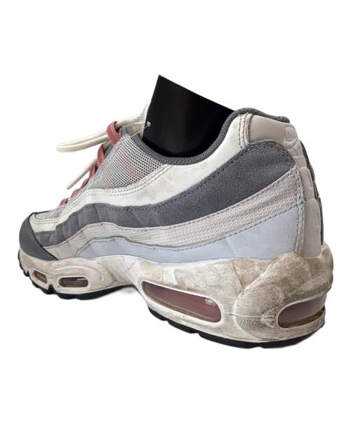 NIKE（ナイキ）NIKE (ナイキ) NIKE　AIR MAX95　スニーカー グレー×ホワイト×ピンク サイズ:27.5の古着・服飾アイテム