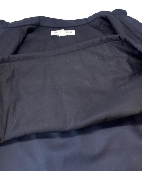 COMME des GARCONS SHIRT（コムデギャルソンシャツ）COMME des GARCONS SHIRT (コムデギャルソンシャツ) COMME des GARCONS SHIRT　ウールギャバジン中綿チャイナベスト ネイビー サイズ:Ｌの古着・服飾アイテム