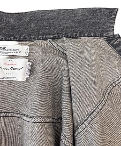 DAIRIKU（ダイリク）DAIRIKU (ダイリク) DAIRIKU  A Space Odyssey  2ポケットヴィンテージデニムジャケット ブラック サイズ:Sの古着・服飾アイテム