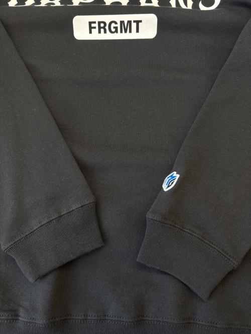 FRAGMENT ORPHANS（フラグメント オーファンズ）FRAGMENT ORPHANS (フラグメント オーファンズ) FRAGMENT ORPHANS　クルーネックスウェット ブラック サイズ:Ｌの古着・服飾アイテム