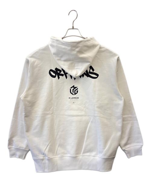 FRAGMENT ORPHANS（フラグメント オーファンズ）FRAGMENT ORPHANS (フラグメント オーファンズ) FRAGMENT ORPHANS　プルオーバーパーカー ホワイト サイズ:Ｌの古着・服飾アイテム