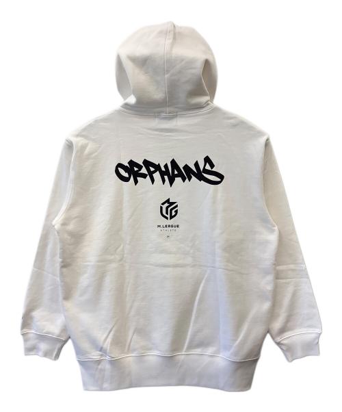 FRAGMENT ORPHANS（フラグメント オーファンズ）FRAGMENT ORPHANS (フラグメント オーファンズ) FRAGMENT ORPHANS　プルオーバーパーカー ホワイト サイズ:Ｌの古着・服飾アイテム