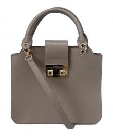 FURLA（フルラ）の古着「FURLA 　2WAYバッグ」｜ベージュ