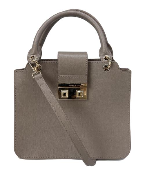 FURLA（フルラ）FURLA (フルラ) FURLA 　2WAYバッグ ベージュの古着・服飾アイテム