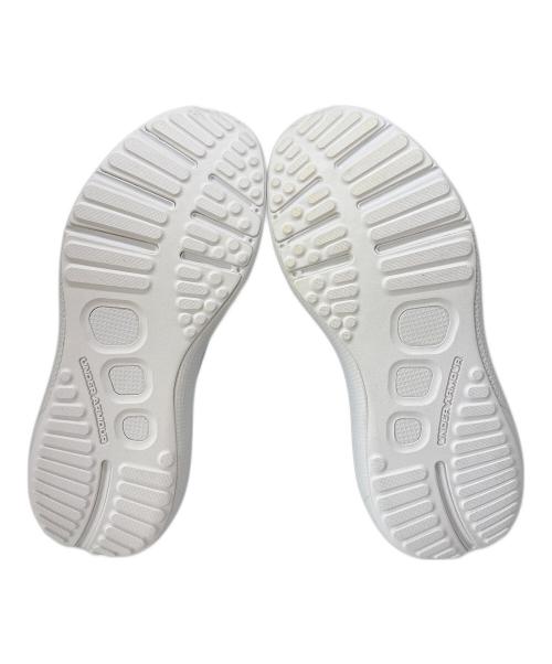 UNDER ARMOUR（アンダーアーマー）UNDER ARMOUR (アンダーアーマー) UNDER ARMOUR　ローカットスニーカー ホワイト サイズ:27.5の古着・服飾アイテム