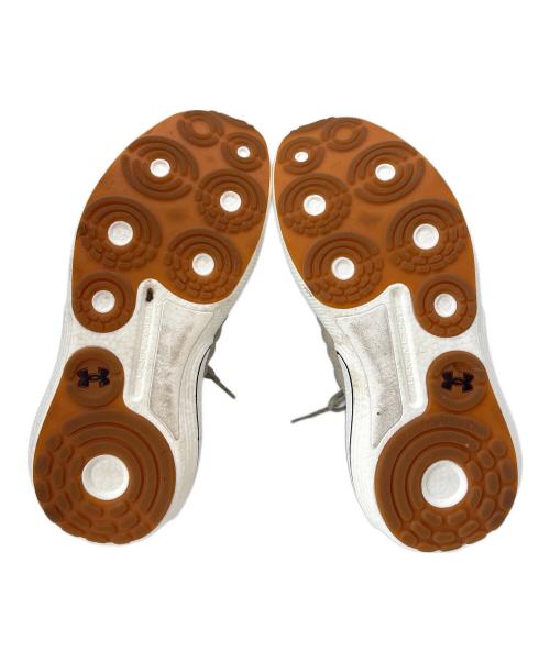 UNDER ARMOUR（アンダーアーマー）UNDER ARMOUR (アンダーアーマー) UNDER ARMOUR　ローカットスニーカー ベージュ サイズ:27.5の古着・服飾アイテム