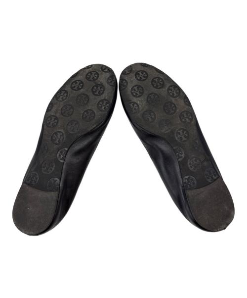 TORY BURCH（トリーバーチ）TORY BURCH (トリーバーチ) TORY BURCH　バレエシューズ ブラック サイズ:8 1/2の古着・服飾アイテム