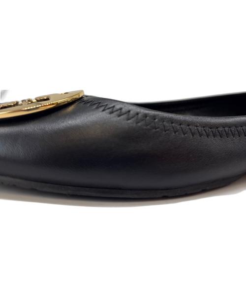 TORY BURCH（トリーバーチ）TORY BURCH (トリーバーチ) TORY BURCH　バレエシューズ ブラック サイズ:8 1/2の古着・服飾アイテム