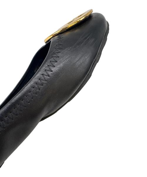 TORY BURCH（トリーバーチ）TORY BURCH (トリーバーチ) TORY BURCH　バレエシューズ ブラック サイズ:8 1/2の古着・服飾アイテム