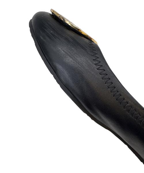 TORY BURCH（トリーバーチ）TORY BURCH (トリーバーチ) TORY BURCH　バレエシューズ ブラック サイズ:8 1/2の古着・服飾アイテム