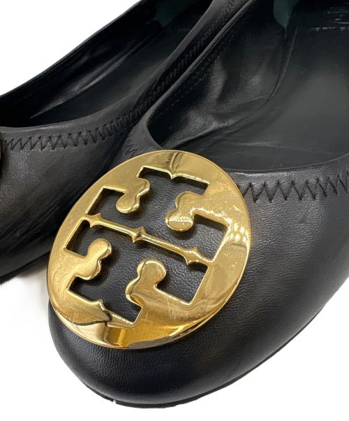 TORY BURCH（トリーバーチ）TORY BURCH (トリーバーチ) TORY BURCH　バレエシューズ ブラック サイズ:8 1/2の古着・服飾アイテム
