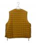 Sillage (シアージ) Sillage　Quilt Apron Vest　ボアキルティングリバーシブルベスト ブラウン サイズ:F：36000円