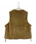 中古・古着 Sillage (シアージ) Sillage　Quilt Apron Vest　ボアキルティングリバーシブルベスト ブラウン サイズ:F：36000円