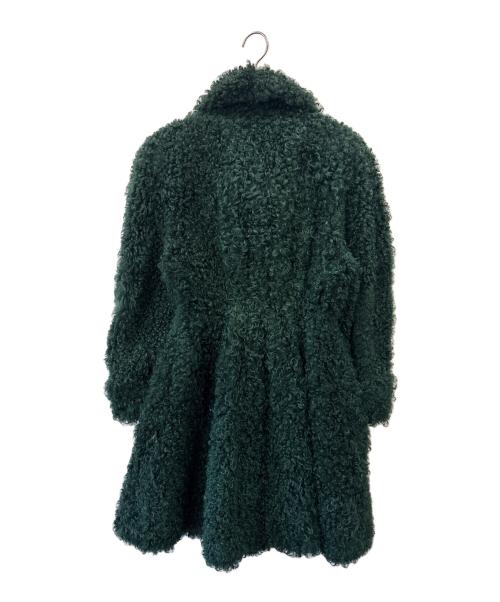 KENZO（ケンゾー）KENZO (ケンゾー) KENZO　ファーカルガンプレートコート グリーン サイズ:11-90の古着・服飾アイテム