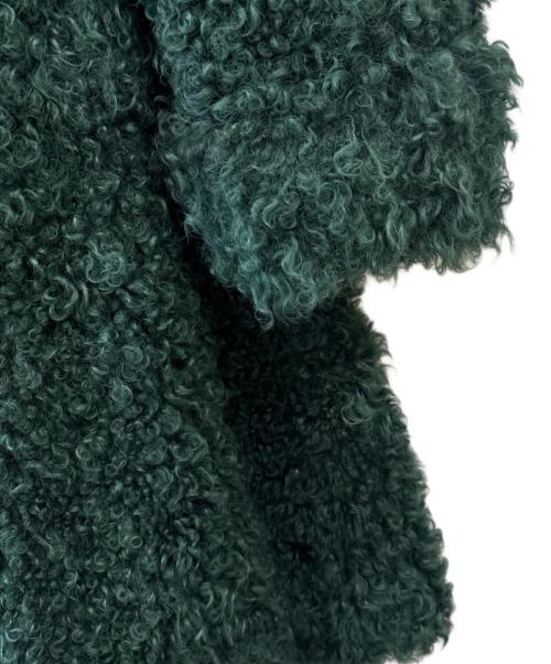 KENZO（ケンゾー）KENZO (ケンゾー) KENZO　ファーカルガンプレートコート グリーン サイズ:11-90の古着・服飾アイテム