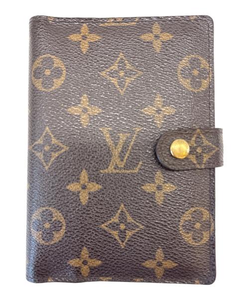 LOUIS VUITTON（ルイ ヴィトン）LOUIS VUITTON (ルイ ヴィトン) LOUIS VUITTON　モノグラム　アジェンダPM　手帳カバー ブラウンの古着・服飾アイテム