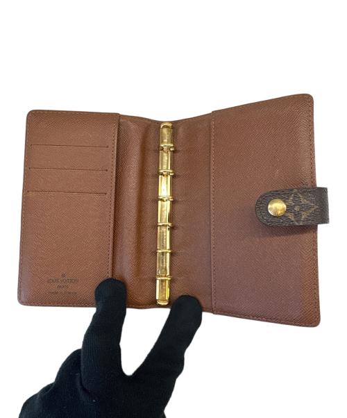 LOUIS VUITTON（ルイ ヴィトン）LOUIS VUITTON (ルイ ヴィトン) LOUIS VUITTON　モノグラム　アジェンダPM　手帳カバー ブラウンの古着・服飾アイテム