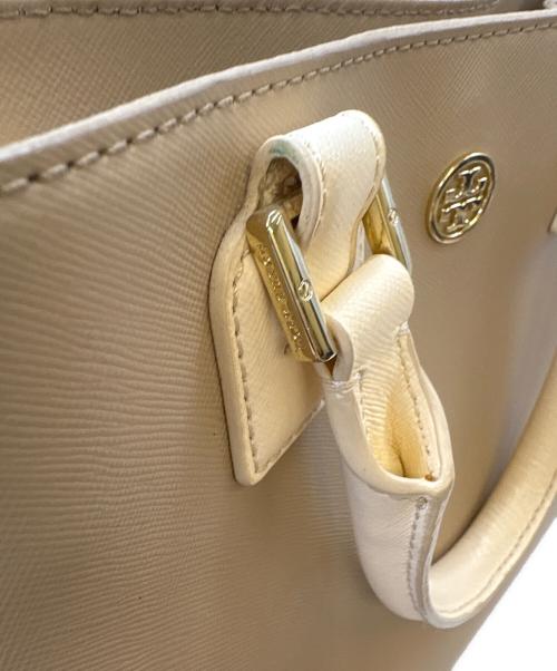 TORY BURCH（トリーバーチ）TORY BURCH (トリーバーチ) TORY BURCH 　2WAYバッグ ベージュの古着・服飾アイテム