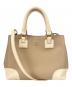 TORY BURCH（トリーバーチ）の古着「TORY BURCH 　2WAYバッグ」｜ベージュ