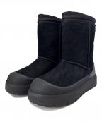 UGGアグ）の古着「UGG　CLASSIC SHORT WEATHER HYBRID　ブーツ」｜ブラック