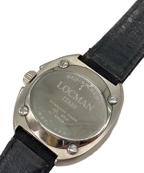 LOCMAN（ロックマン）LOCMAN (ロックマン) LOCMAN　MARE　クォーツ　腕時計 ブラックの古着・服飾アイテム