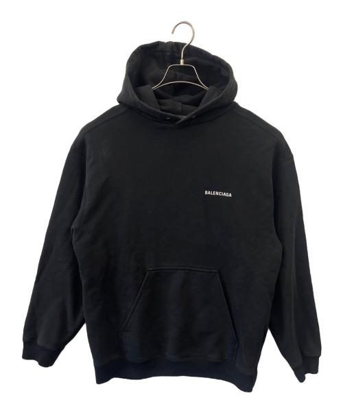 BALENCIAGA（バレンシアガ）BALENCIAGA (バレンシアガ) BALENCIAGA　プルオーバーパーカー ブラック サイズ:XSの古着・服飾アイテム