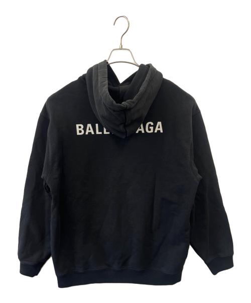 BALENCIAGA（バレンシアガ）BALENCIAGA (バレンシアガ) BALENCIAGA　プルオーバーパーカー ブラック サイズ:XSの古着・服飾アイテム