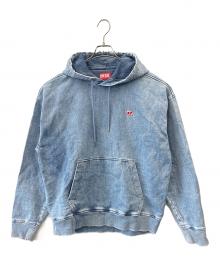 DIESEL（ディーゼル）の古着「DIESEL　プルオーバーパーカー」｜インディゴ