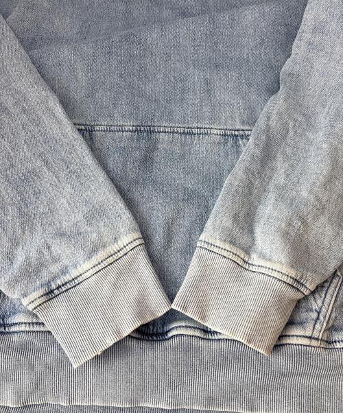 DIESEL（ディーゼル）DIESEL (ディーゼル) DIESEL　プルオーバーパーカー インディゴ サイズ:Ｌの古着・服飾アイテム