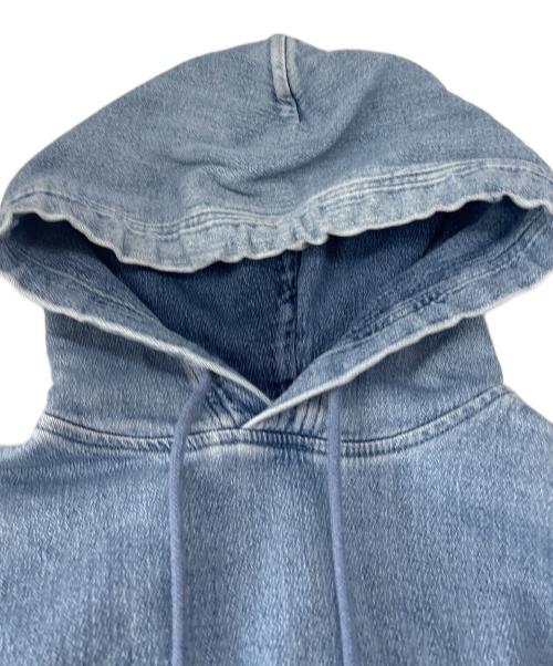 DIESEL（ディーゼル）DIESEL (ディーゼル) DIESEL　プルオーバーパーカー インディゴ サイズ:Ｌの古着・服飾アイテム