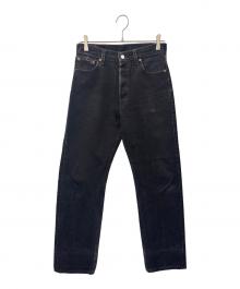 LEVI'S（リーバイス）の古着「LEVI'S　後染めデニムパンツ」｜ブラック