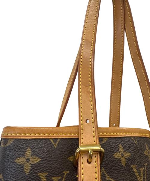 LOUIS VUITTON（ルイ ヴィトン）LOUIS VUITTON (ルイ ヴィトン) LOUIS VUITTON　バケットPM　モノグラム　ショルダーバッグ ブラウンの古着・服飾アイテム