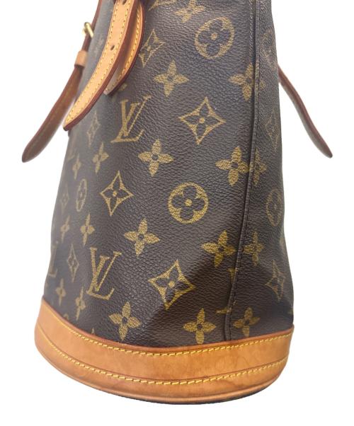 LOUIS VUITTON（ルイ ヴィトン）LOUIS VUITTON (ルイ ヴィトン) LOUIS VUITTON　バケットPM　モノグラム　ショルダーバッグ ブラウンの古着・服飾アイテム