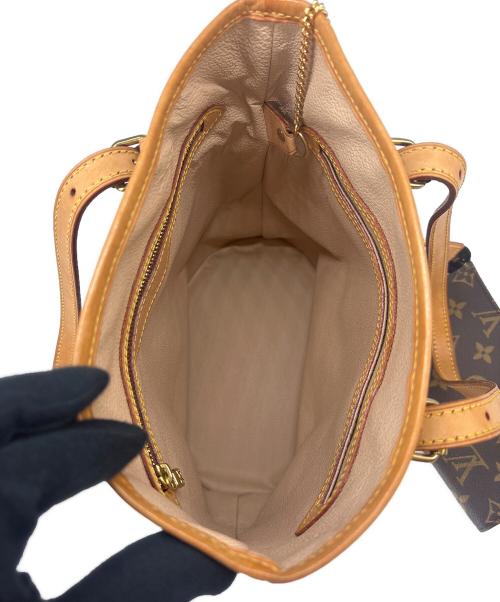 LOUIS VUITTON（ルイ ヴィトン）LOUIS VUITTON (ルイ ヴィトン) LOUIS VUITTON　バケットPM　モノグラム　ショルダーバッグ ブラウンの古着・服飾アイテム