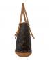 LOUIS VUITTON (ルイ ヴィトン) LOUIS VUITTON　バケットPM　モノグラム　ショルダーバッグ ブラウン：65000円