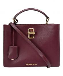 MICHAEL KORS（マイケル・コース）の古着「MICHAEL KORS 　MKライニングショルダーバッグ」｜レッド