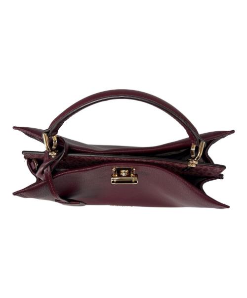 MICHAEL KORS（マイケル・コース）MICHAEL KORS (マイケル・コース) MICHAEL KORS 　MKライニングショルダーバッグ レッドの古着・服飾アイテム