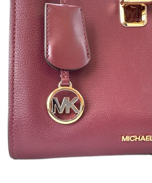 MICHAEL KORS（マイケル・コース）MICHAEL KORS (マイケル・コース) MICHAEL KORS 　MKライニングショルダーバッグ レッドの古着・服飾アイテム