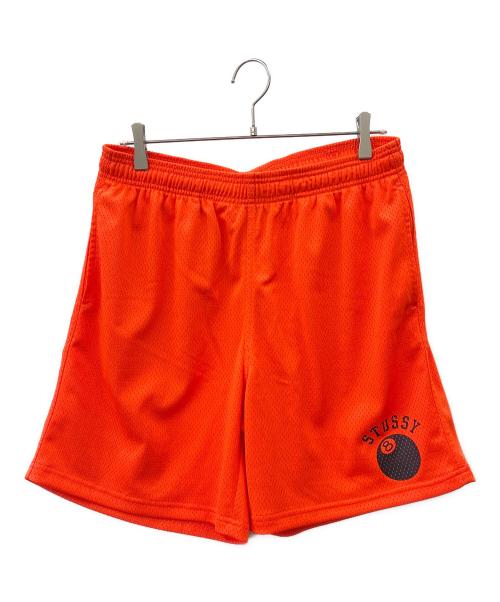 stussy（ステューシー）stussy (ステューシー) stussy　メッシュショートパンツ オレンジ サイズ:Mの古着・服飾アイテム