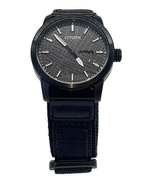 CITIZEN（シチズン）CITIZEN (シチズン) CHARI & CO NYC (チャリアンドコーニューヨーク) CITIZEN　CHARI & CO NYC エコドライブ　腕時計 ブラックの古着・服飾アイテム