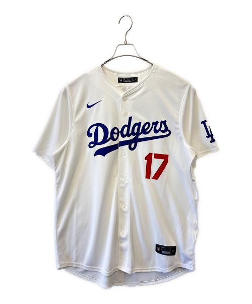 NIKE（ナイキ）NIKE (ナイキ) NIKE　ドジャース 大谷翔平 リミテッドユニフォーム　ベースボールシャツ ホワイト サイズ:XLの古着・服飾アイテム