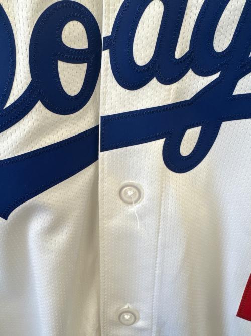 NIKE（ナイキ）NIKE (ナイキ) NIKE　ドジャース 大谷翔平 リミテッドユニフォーム　ベースボールシャツ ホワイト サイズ:XLの古着・服飾アイテム