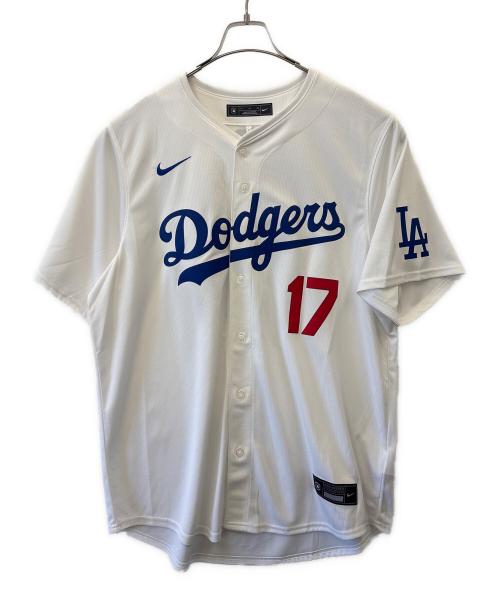 NIKE（ナイキ）NIKE (ナイキ) NIKE　ドジャース 大谷翔平 リミテッドユニフォーム　ベースボールシャツ ホワイト サイズ:XLの古着・服飾アイテム