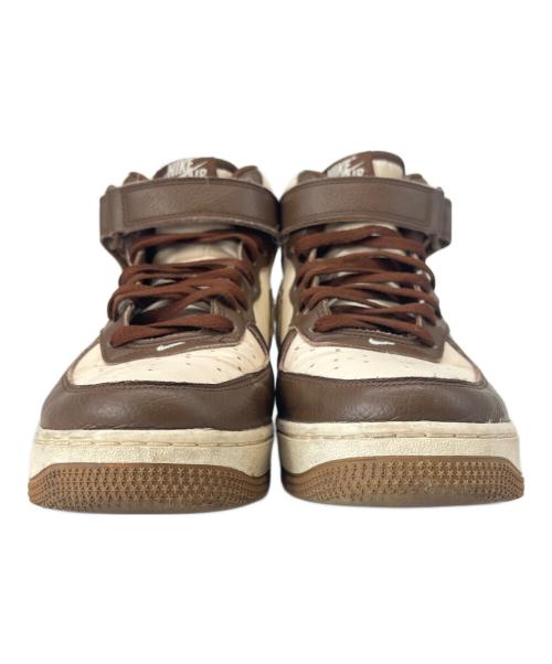 NIKE（ナイキ）NIKE (ナイキ) NIKE  ハイカットスニーカー ベージュ×ブラウン サイズ:26の古着・服飾アイテム